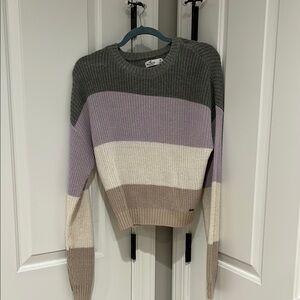 Striped Knit Sweater